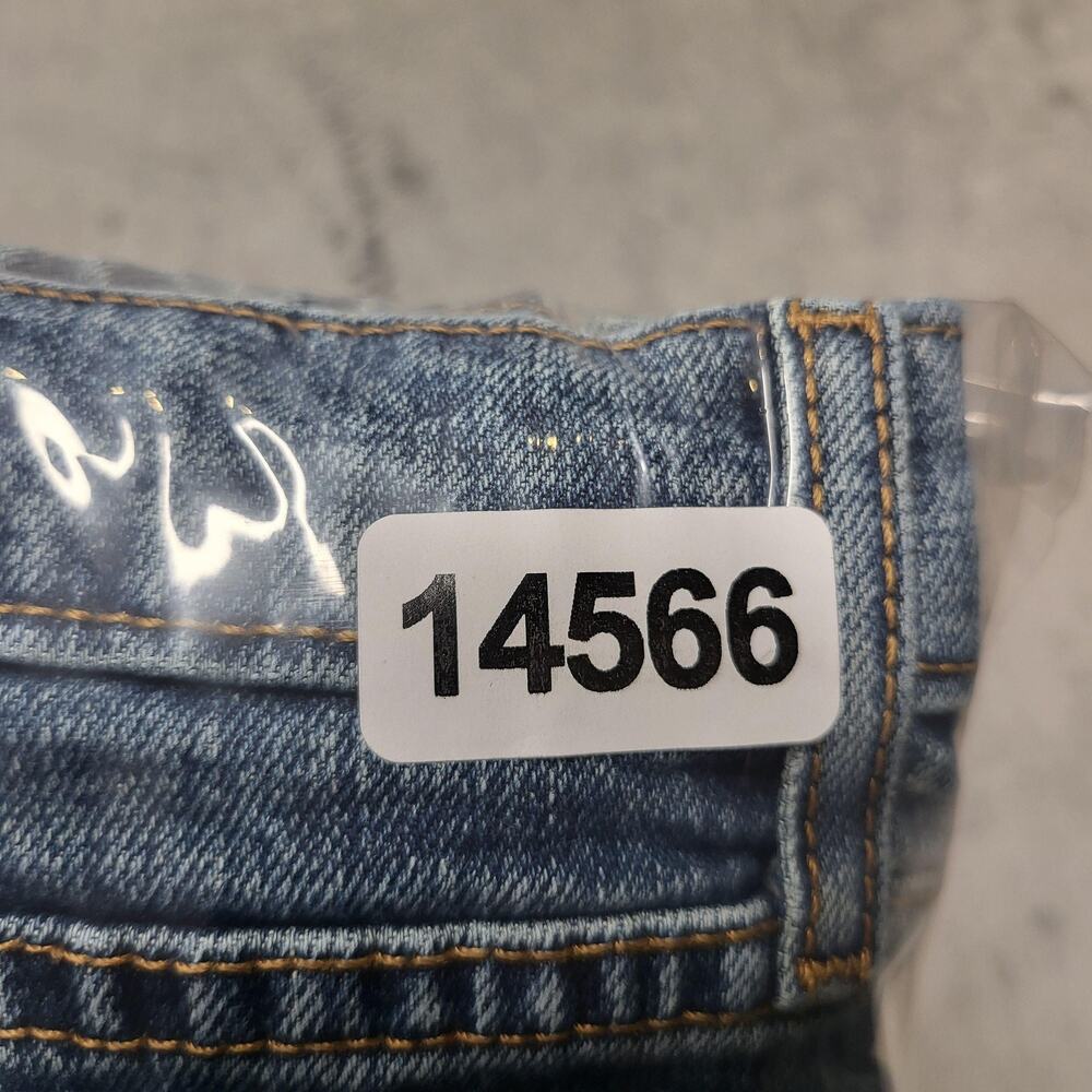 Arizona Jean Co Jeans Mens 38x34 Blue Relaxed Straight Stretch Denim Medium Wash - Picture 9 of 9